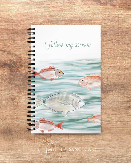 Aegean Sea Fishes - Working Fish Combo: Laptop Sleeve and Notebook - Save 5€ - My Tiny Sanctuary