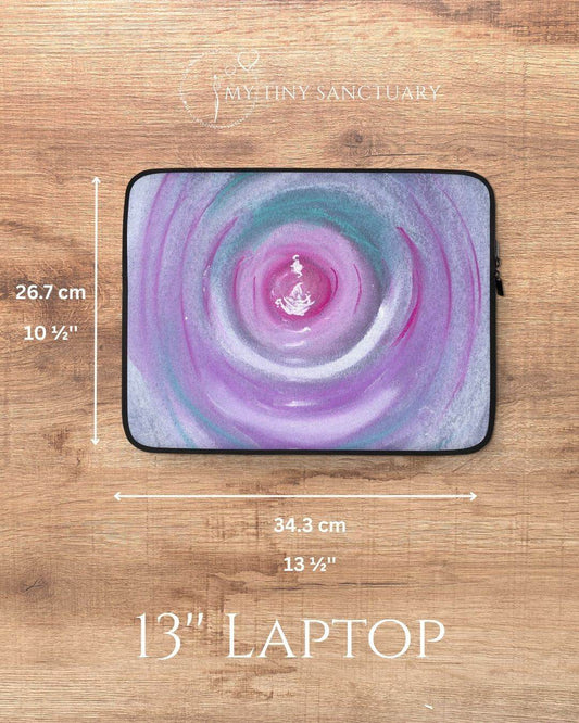 Laptop Sleeve Inner Peace - My Tiny Sanctuary