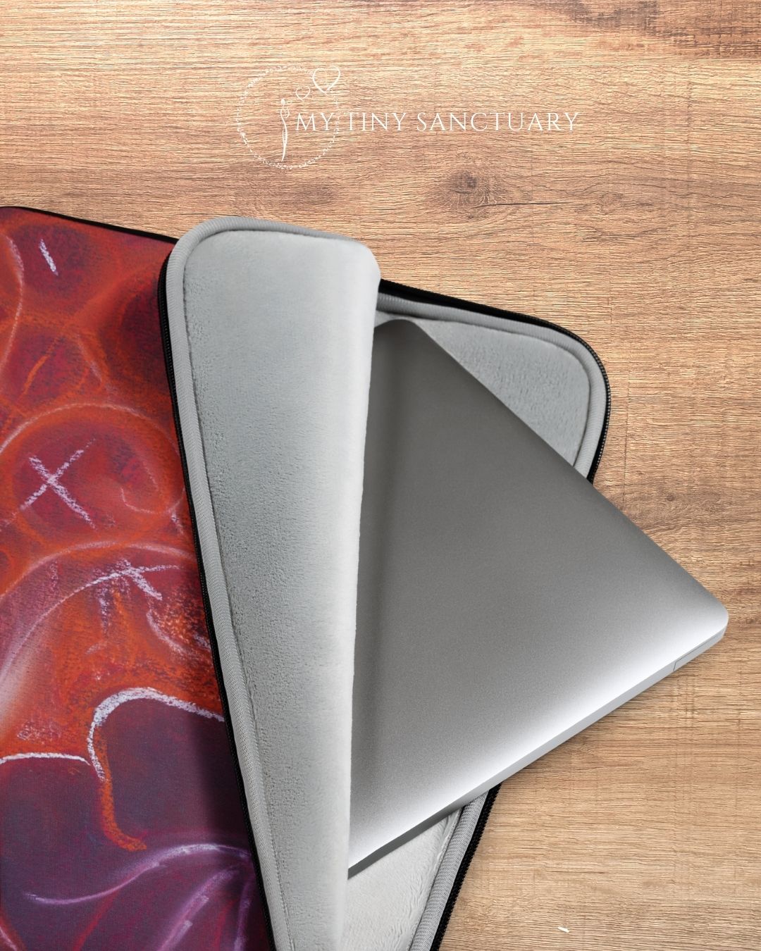 Laptop Sleeve Red Prince - Breath, Release, Integrate
