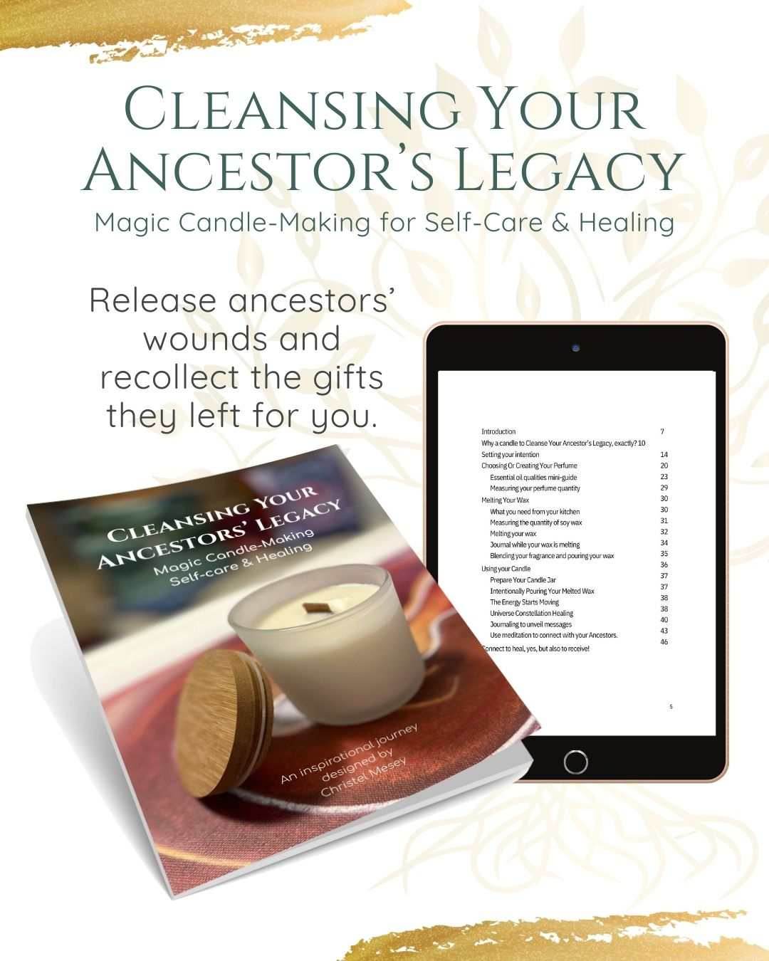 Cleansing Your Ancestors’ Legacy | eBook: Magic Candle-Making Ceremony - My Tiny Sanctuary