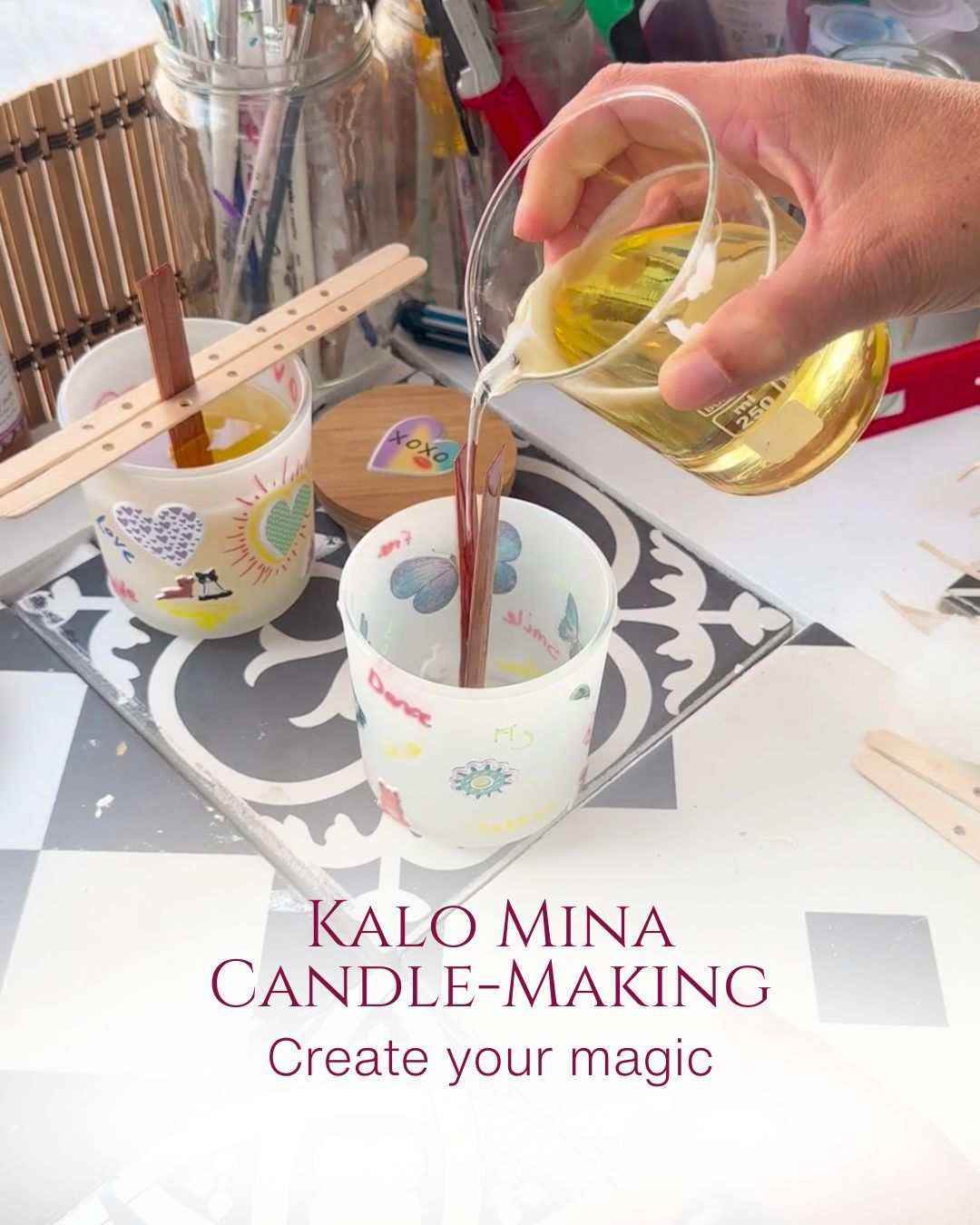 Kalo Mina Candle-Making Workshop in Agia Marina, Aegina Island, Greece - My Tiny Sanctuary
