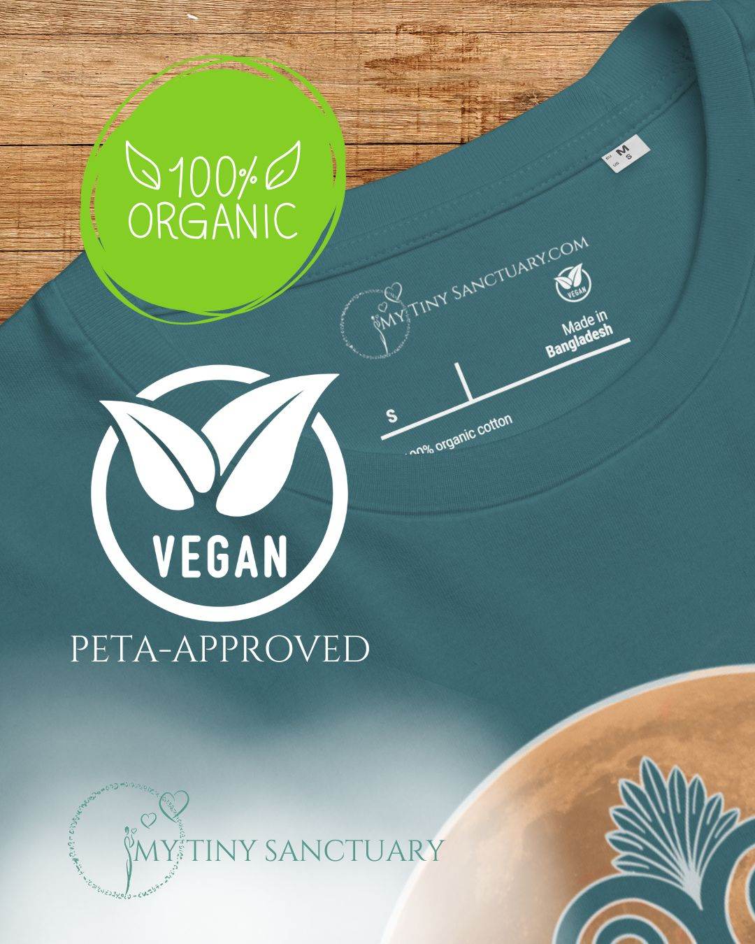 Aphaia Moon Dream T-Shirt 100% Vegan Organic Cotton | Unisex - My Tiny Sanctuary