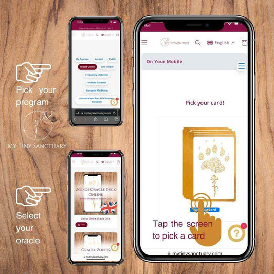 Animal Spirit Wisdom for Modern Days: Zoikos Online Oracle Deck - My Tiny Sanctuary