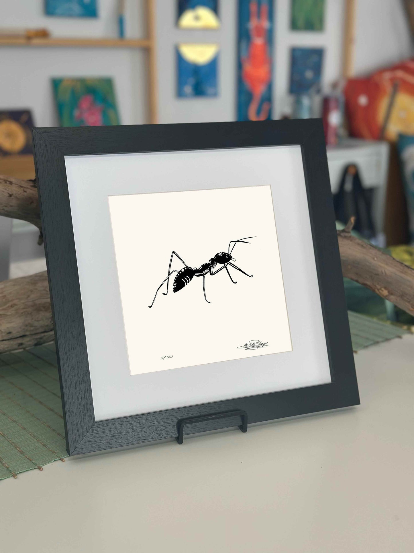 Zoikos Animal Spirits Illustration Limited Print Edition on A4 Art Paper - My Tiny Sanctuary