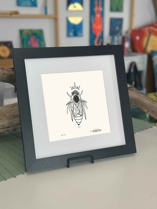 Zoikos Animal Spirits Illustration Limited Print Edition on A4 Art Paper - My Tiny Sanctuary