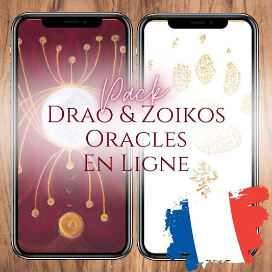 Bundle Drao and Zoikos Online Oracles (English or French) Save 10€ - My Tiny Sanctuary