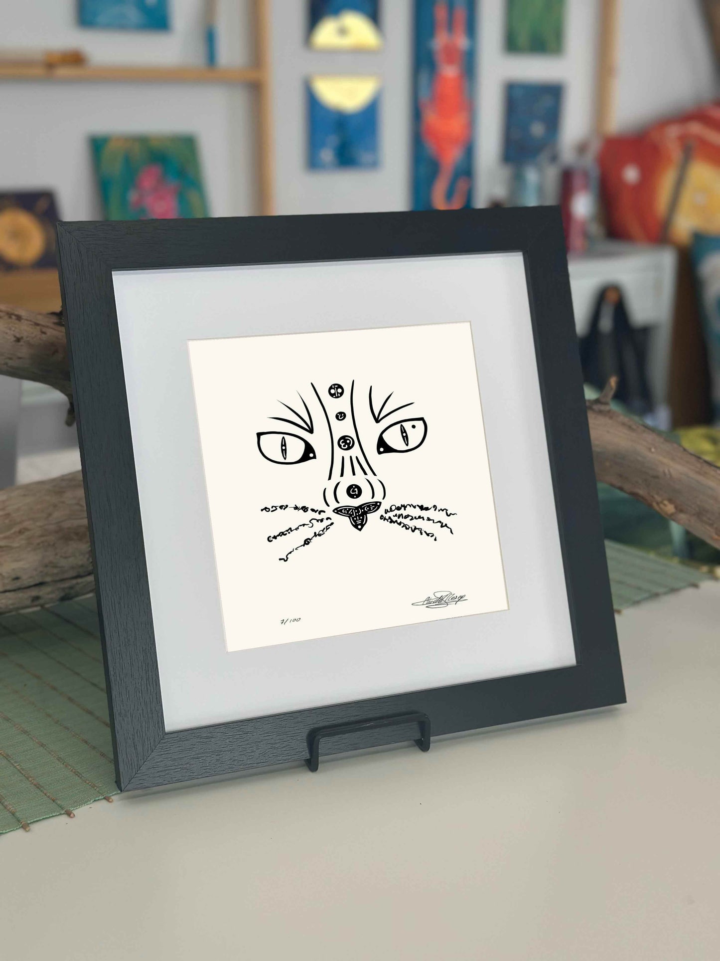 Zoikos Animal Spirits Illustration Limited Print Edition on A4 Art Paper - My Tiny Sanctuary