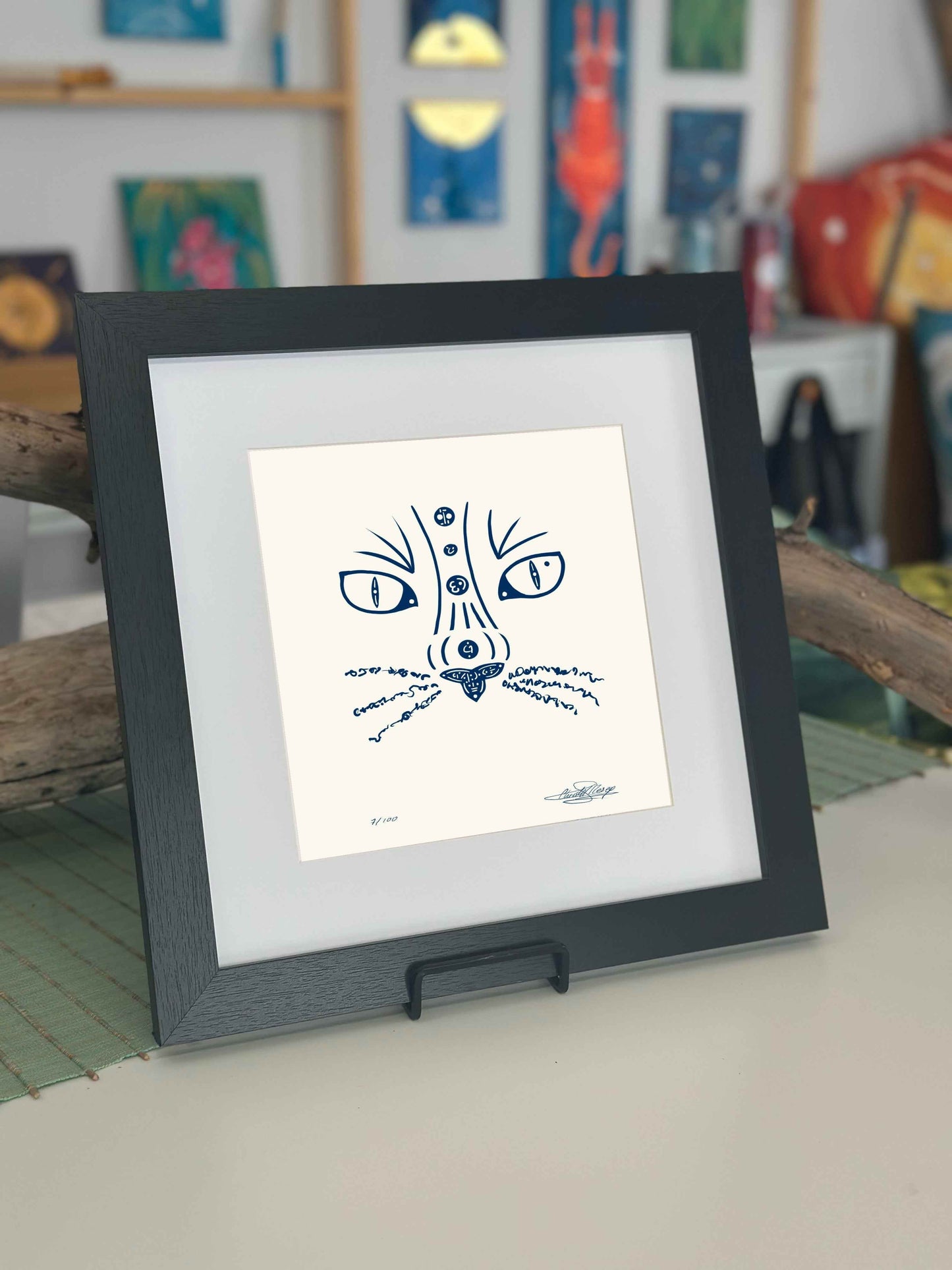 Zoikos Animal Spirits Illustration Limited Print Edition on A4 Art Paper - My Tiny Sanctuary