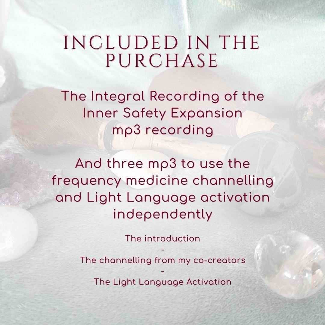Light Language Frequency Medicine: Inner Safety Expansion - My Tiny Sanctuary