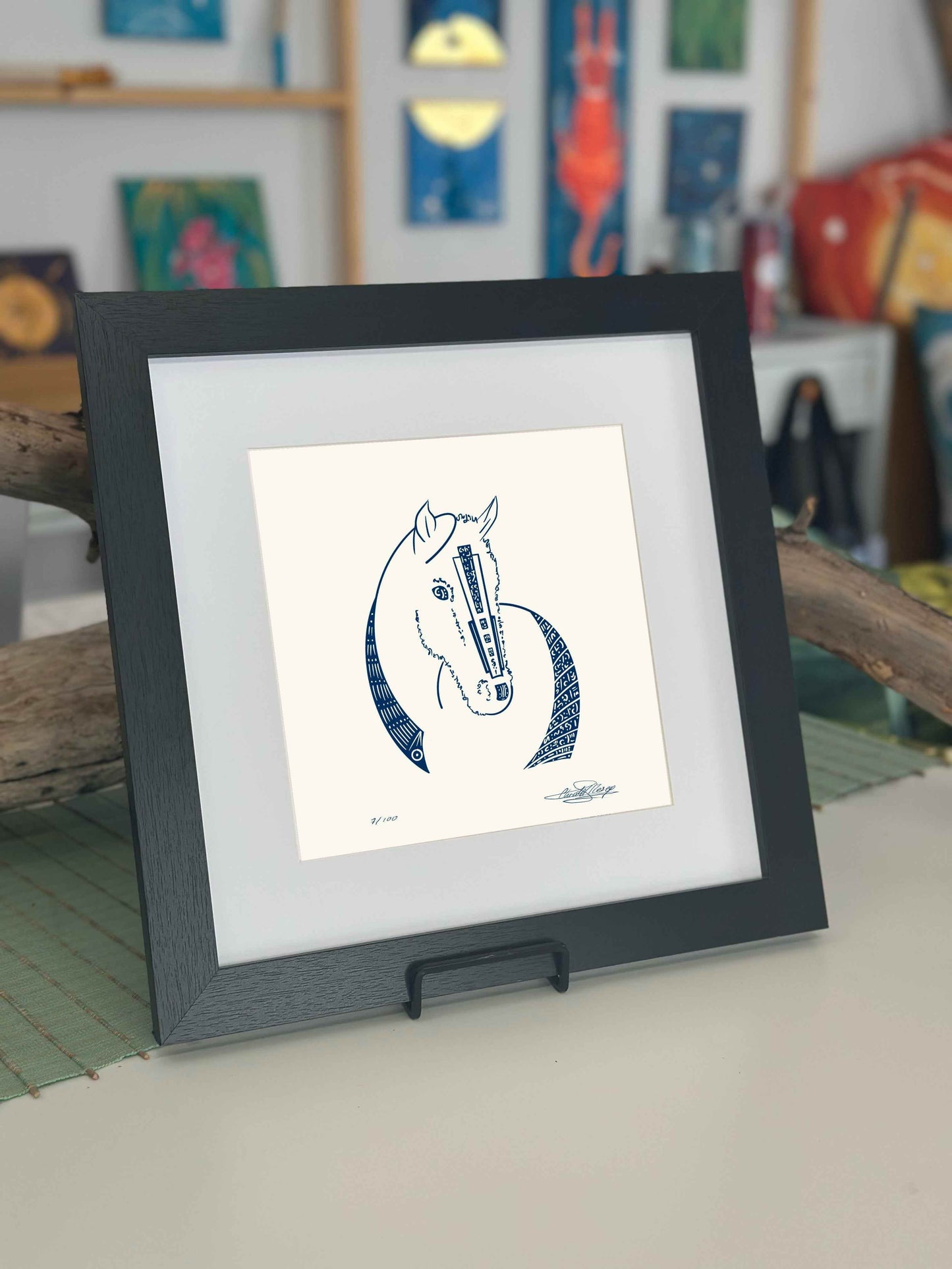 Zoikos Animal Spirits Illustration Limited Print Edition on A4 Art Paper - My Tiny Sanctuary
