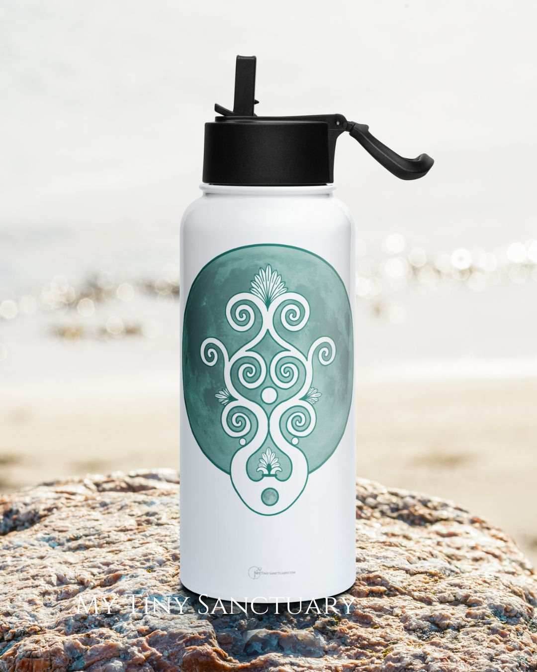 Aphaia Symbol Isotherm Bottle 950 ml (32 oz) - Multiple Colour Variant - My Tiny Sanctuary