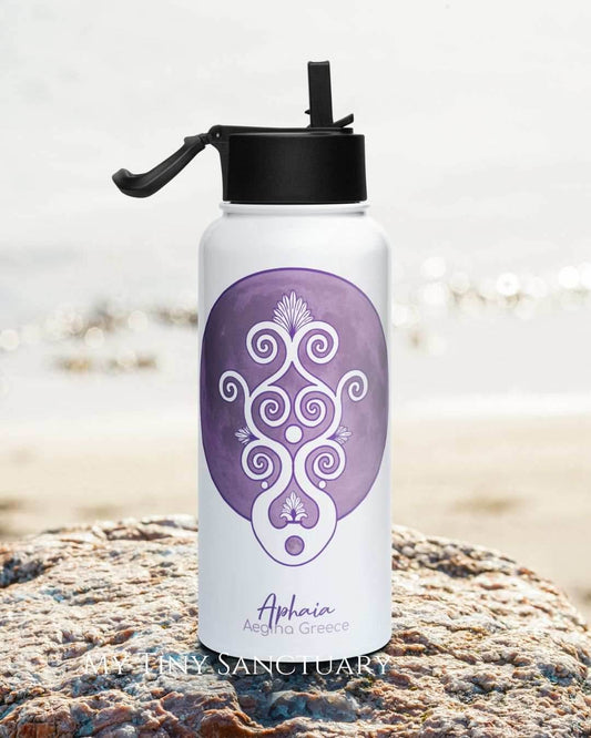 Aphaia Symbol Isotherm Bottle 950 ml (32 oz) - Multiple Colour Variant - My Tiny Sanctuary