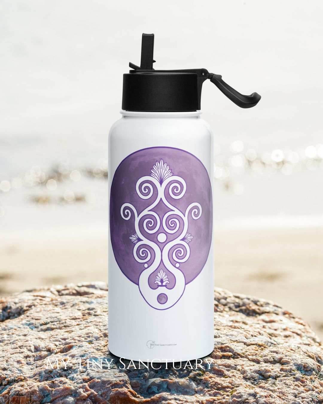 Aphaia Symbol Isotherm Bottle 950 ml (32 oz) - Multiple Colour Variant - My Tiny Sanctuary