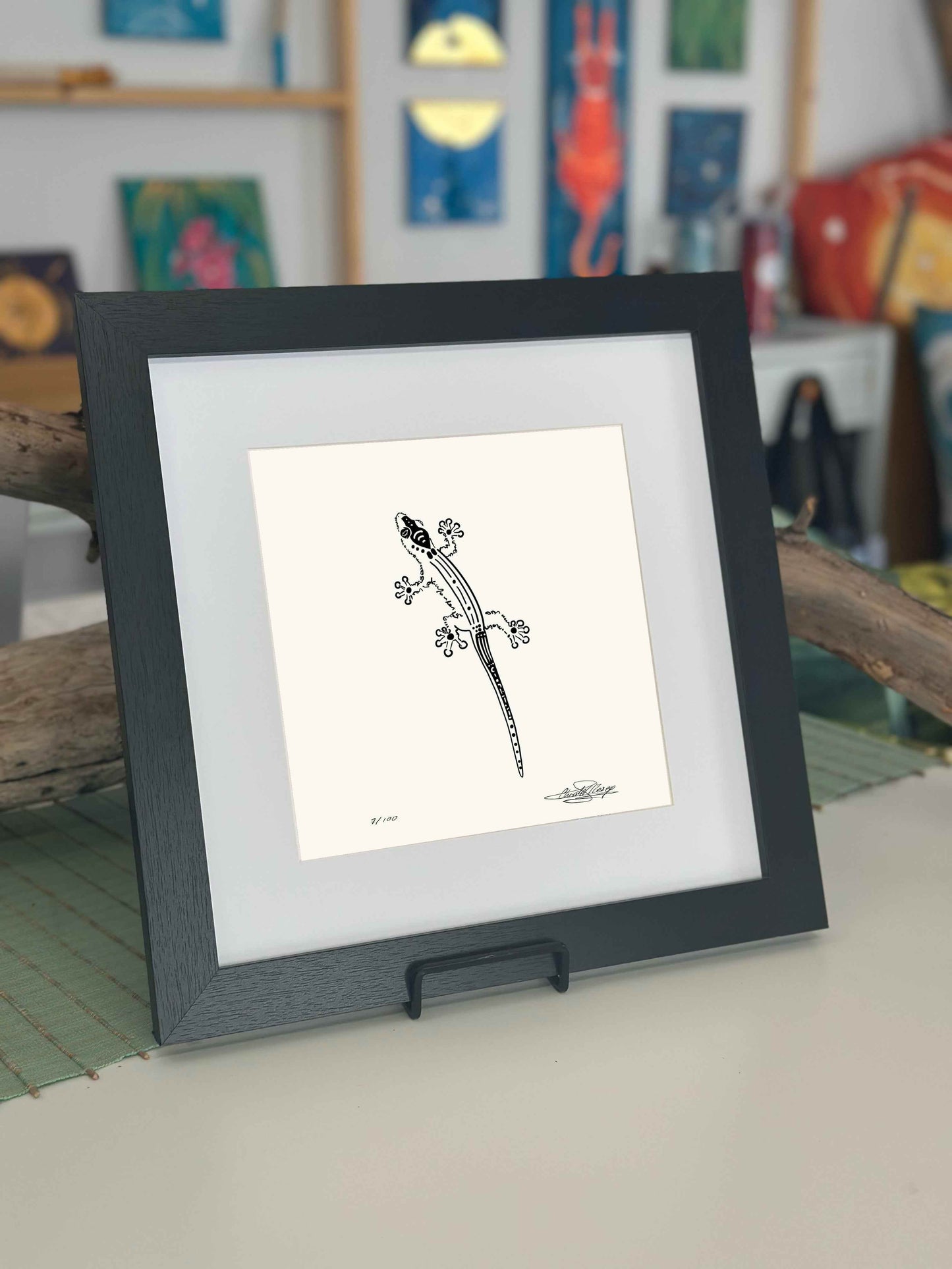 Zoikos Animal Spirits Illustration Limited Print Edition on A4 Art Paper - My Tiny Sanctuary
