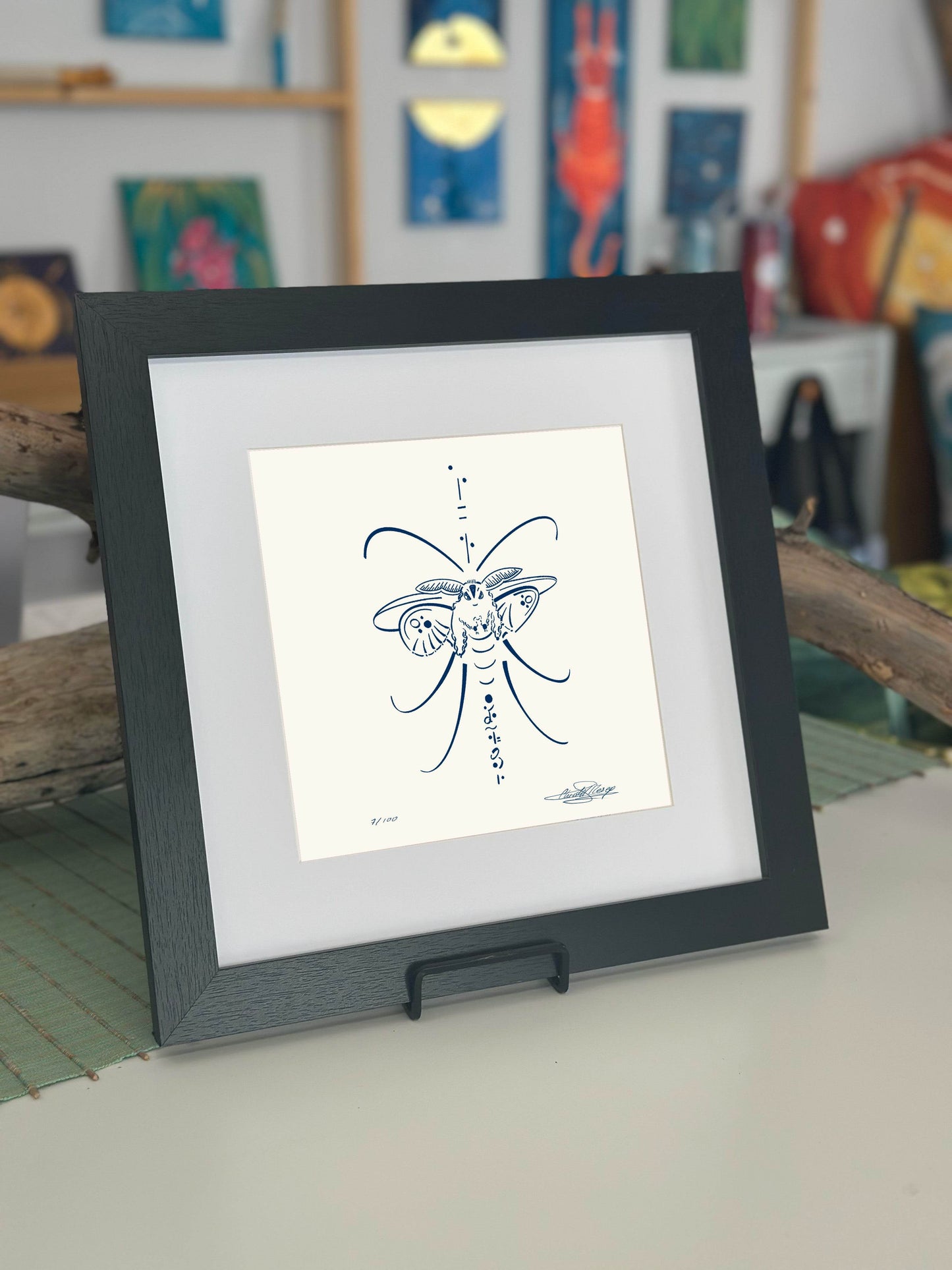 Zoikos Animal Spirits Illustration Limited Print Edition on A4 Art Paper - My Tiny Sanctuary