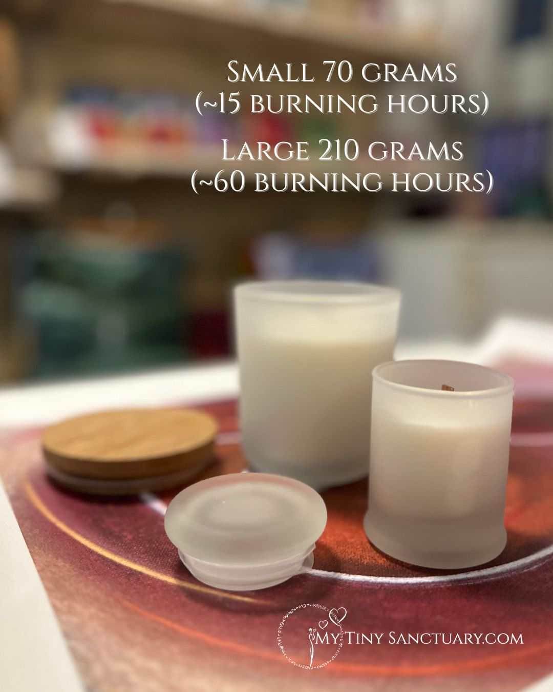 Nuts For Christmas Vegan Candle 100% Bio Soy Wax - My Tiny Sanctuary