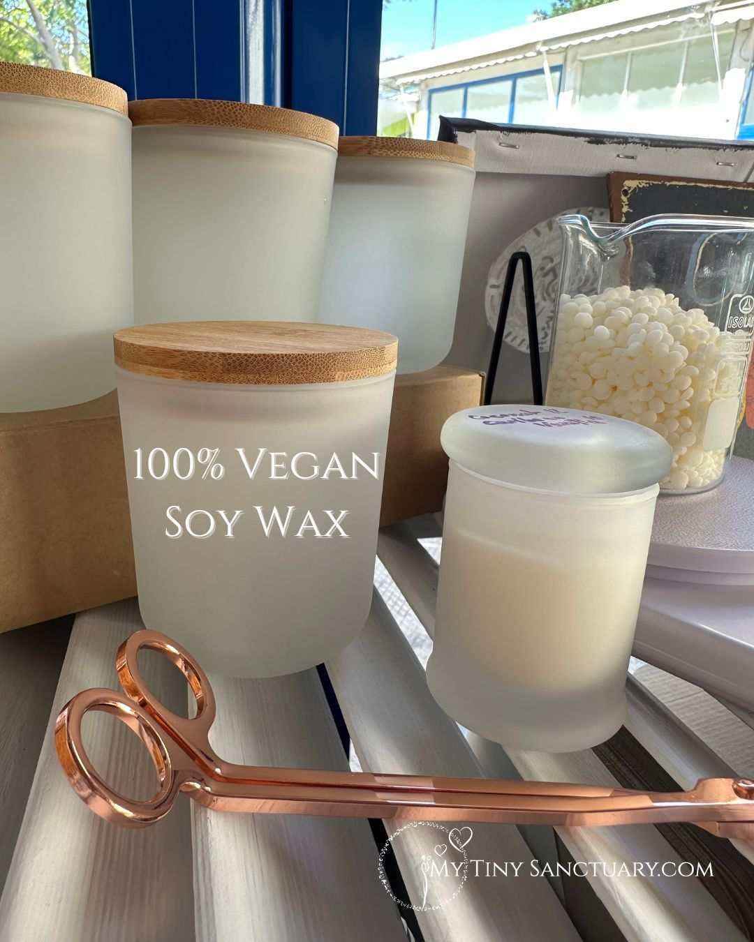 Nuts For Christmas Vegan Candle 100% Bio Soy Wax - My Tiny Sanctuary
