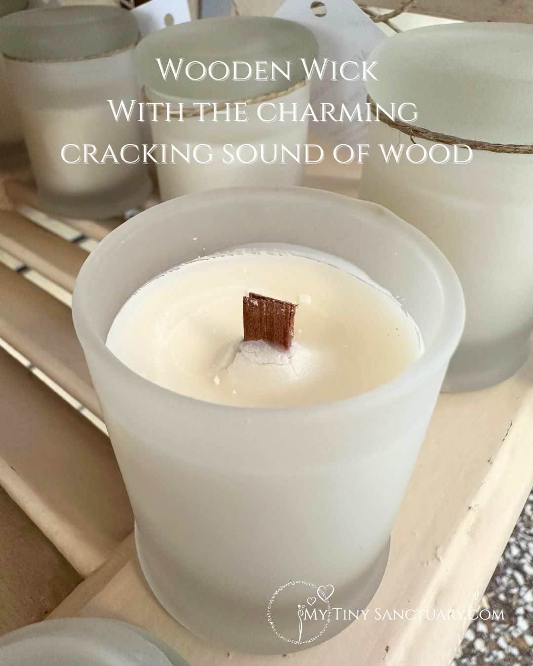 Nuts For Christmas Vegan Candle 100% Bio Soy Wax - My Tiny Sanctuary