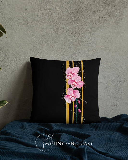 Orchid Cushion | Mindful Home Decor 3 Sizes Available