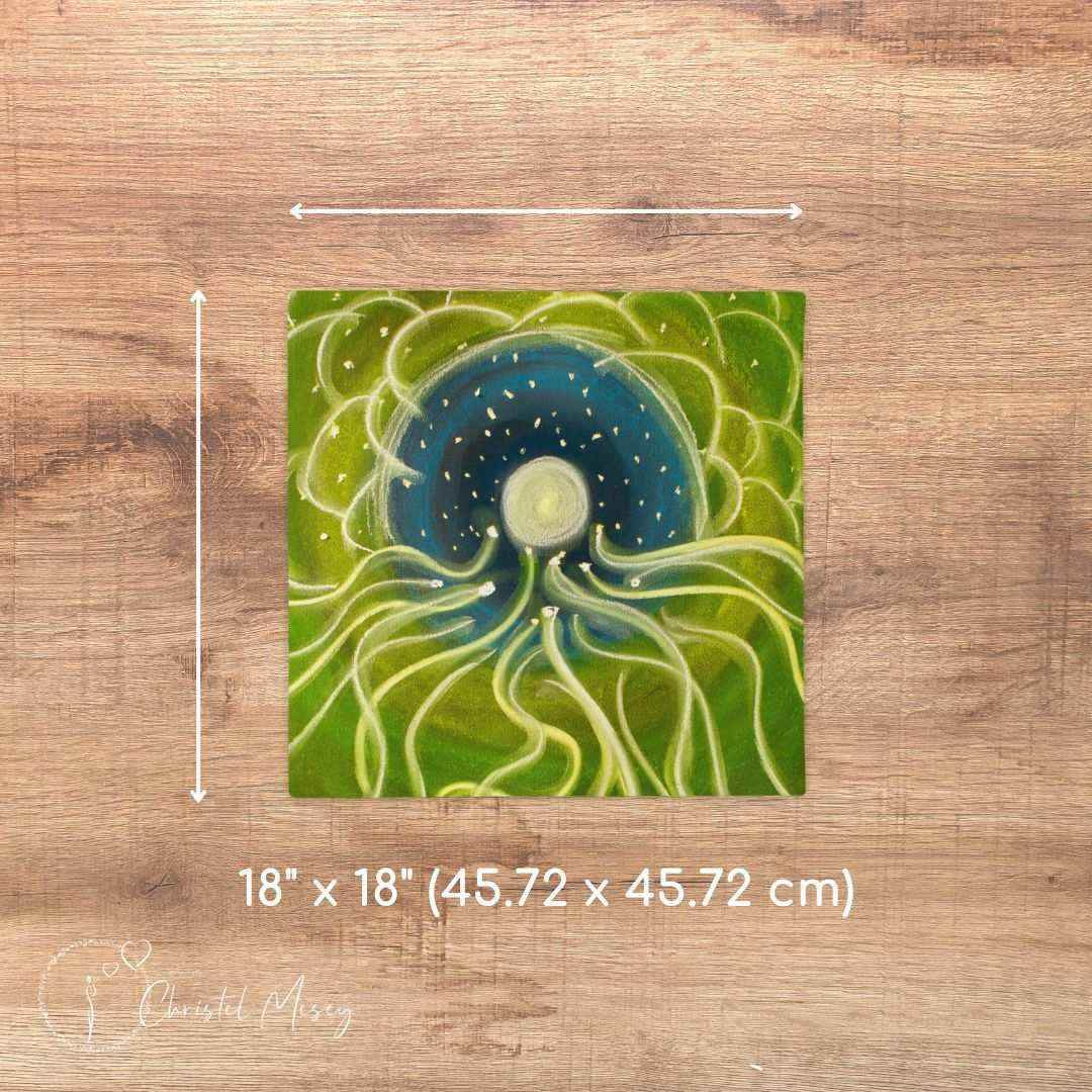 Plasma Integration Throw Pillow: Solar vibrations and photons - My Tiny Sanctuary