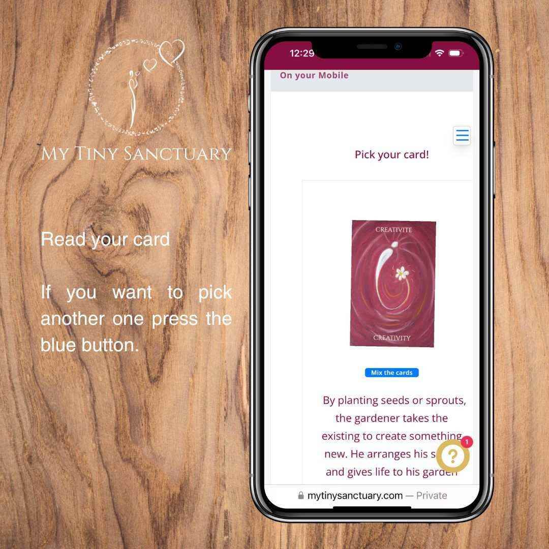 Drao Oracle Online l Personal Growth in your pocket l English or French - My Tiny Sanctuary