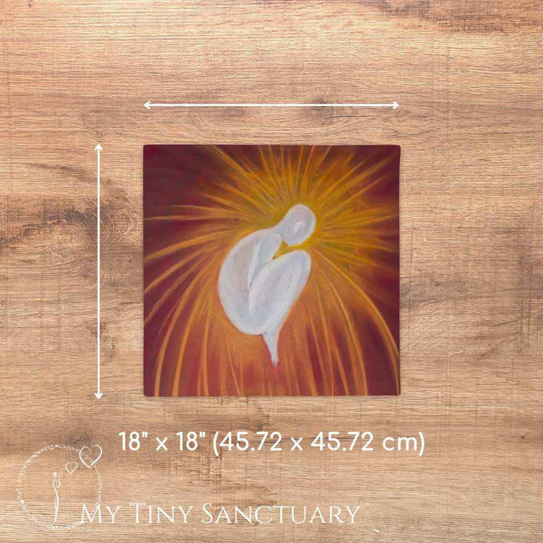 Rebirth Throw Pillow: Turn your naps into regenerative moments - My Tiny Sanctuary