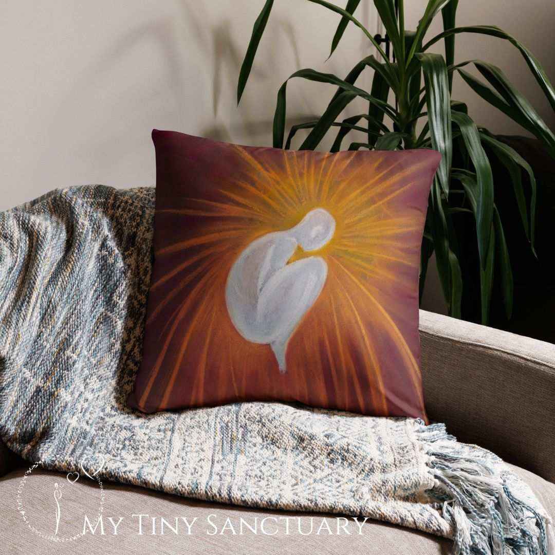 Pillow Rebirth | Intuitive Art | 2 Sizes | With or Without Filing