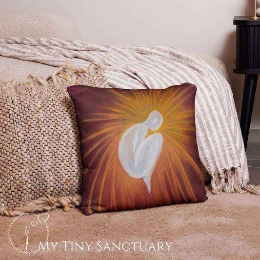 Rebirth Throw Pillow: Turn your naps into regenerative moments - My Tiny Sanctuary