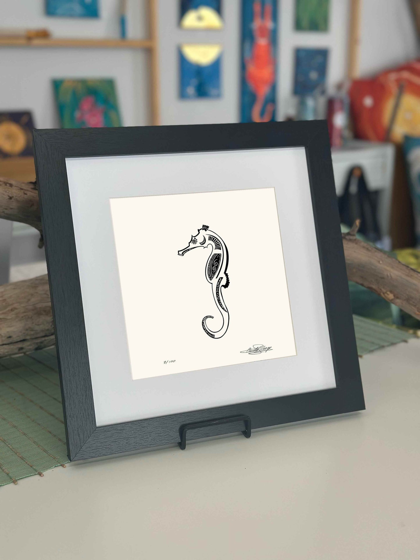 Zoikos Animal Spirits Illustration Limited Print Edition on A4 Art Paper - My Tiny Sanctuary