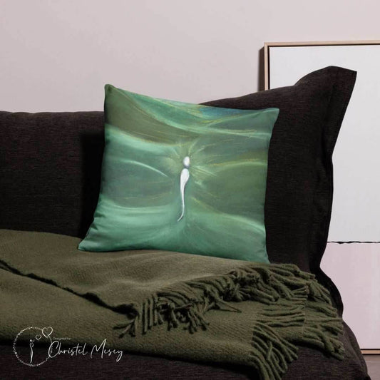 Space Throw Pillow: A window to nature, calm and harmony - My Tiny Sanctuary