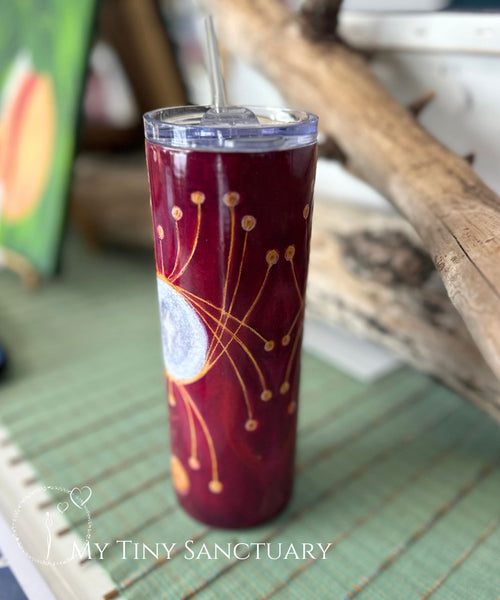 Isotherm Tumbler Light Code Illustration Drao - Make a step toward yourself - My Tiny Sanctuary