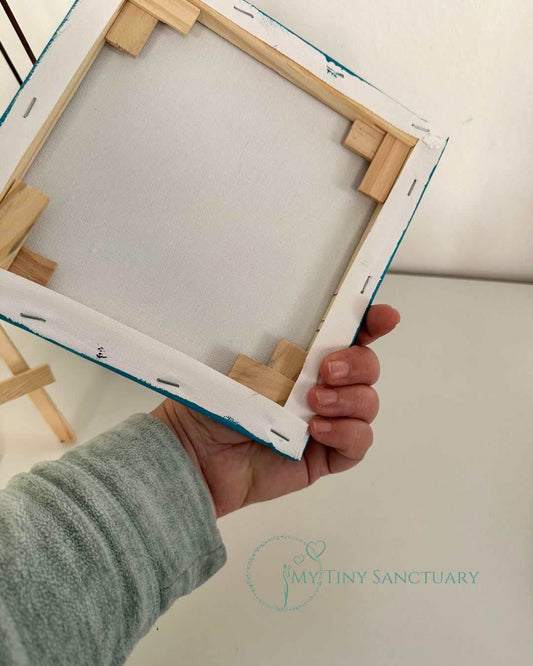 Whale Spirit Series: Curiosity Leading Light Coded Acrylic Painting - My Tiny Sanctuary