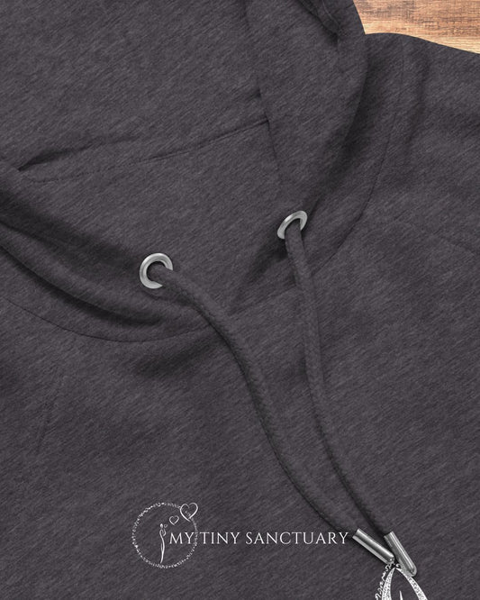 Wolf Animal Spirit Hoodie • Unisex • Conscious & Sustainable Fashion - My Tiny Sanctuary