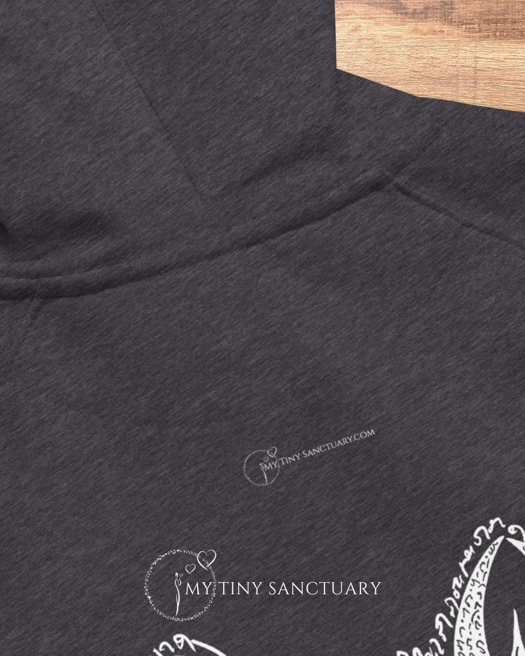 Wolf Animal Spirit Hoodie • Unisex • Conscious & Sustainable Fashion - My Tiny Sanctuary