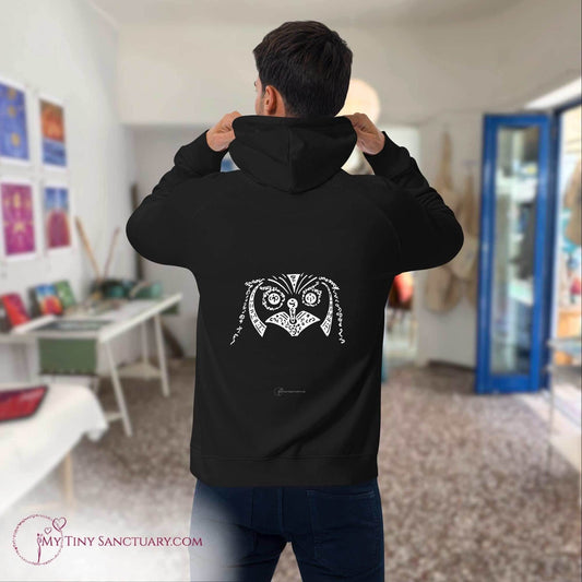 Owl Animal Spirit Hoodie - Conscious & Sustainable Fashion for Men - My Tiny Sanctuary