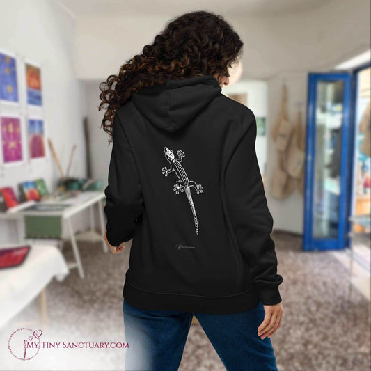 Lizard Animal Spirit Hoodie - Conscious & Sustainable Fashion for Women - My Tiny Sanctuary