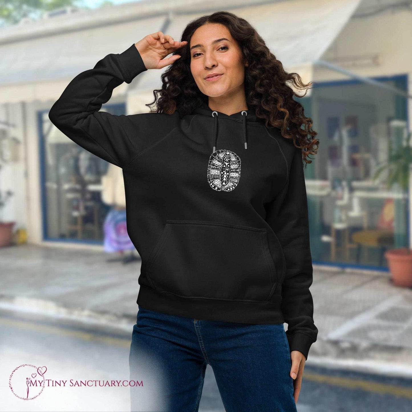 Turtle Animal Spirit Hoodie - Conscious & Sustainable Fashion for Women - My Tiny Sanctuary