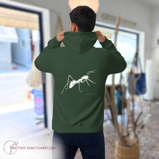 Ant Animal Spirit Hoodie - Conscious & Sustainable Fashion for Men - My Tiny Sanctuary