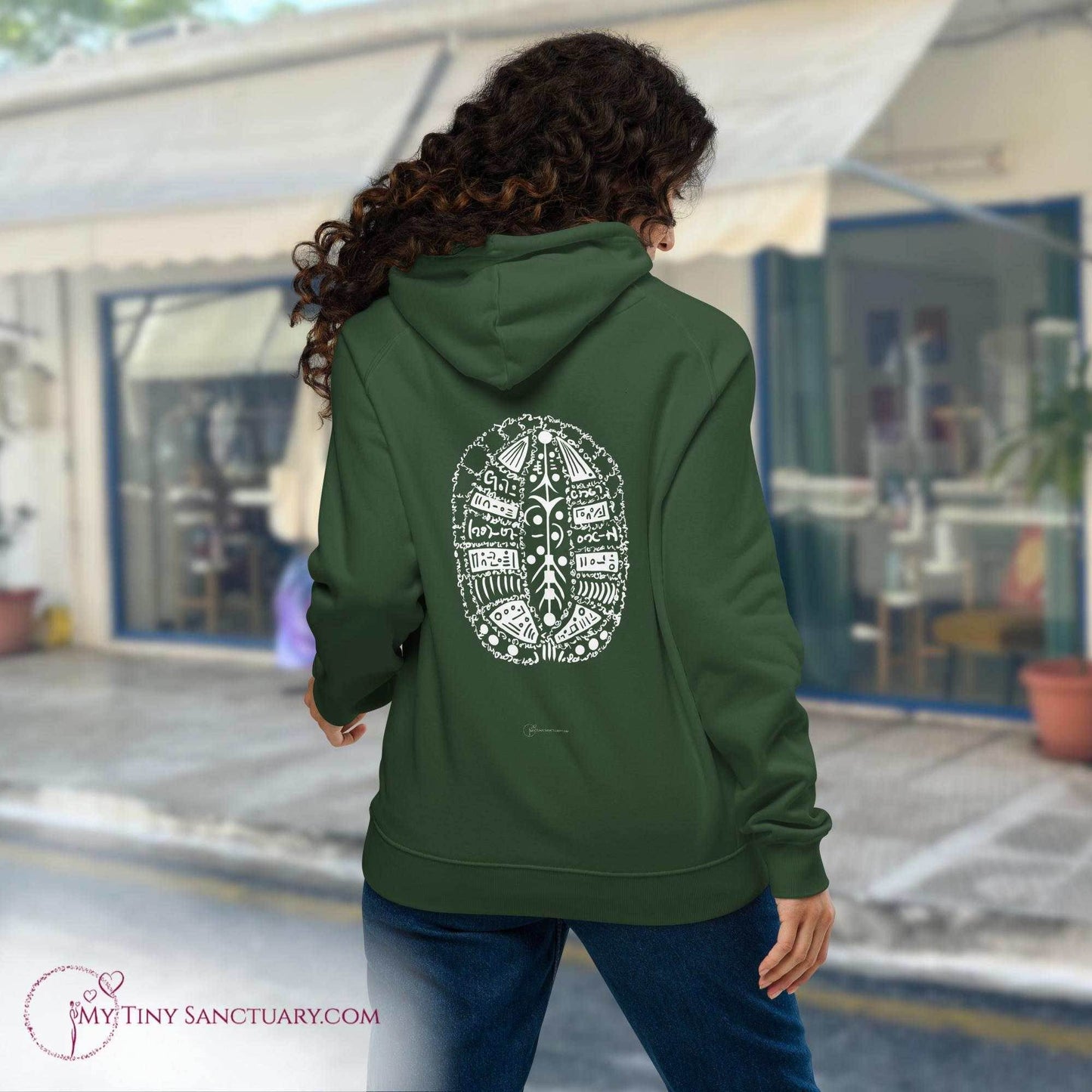 Turtle Animal Spirit Hoodie - Conscious & Sustainable Fashion for Women - My Tiny Sanctuary