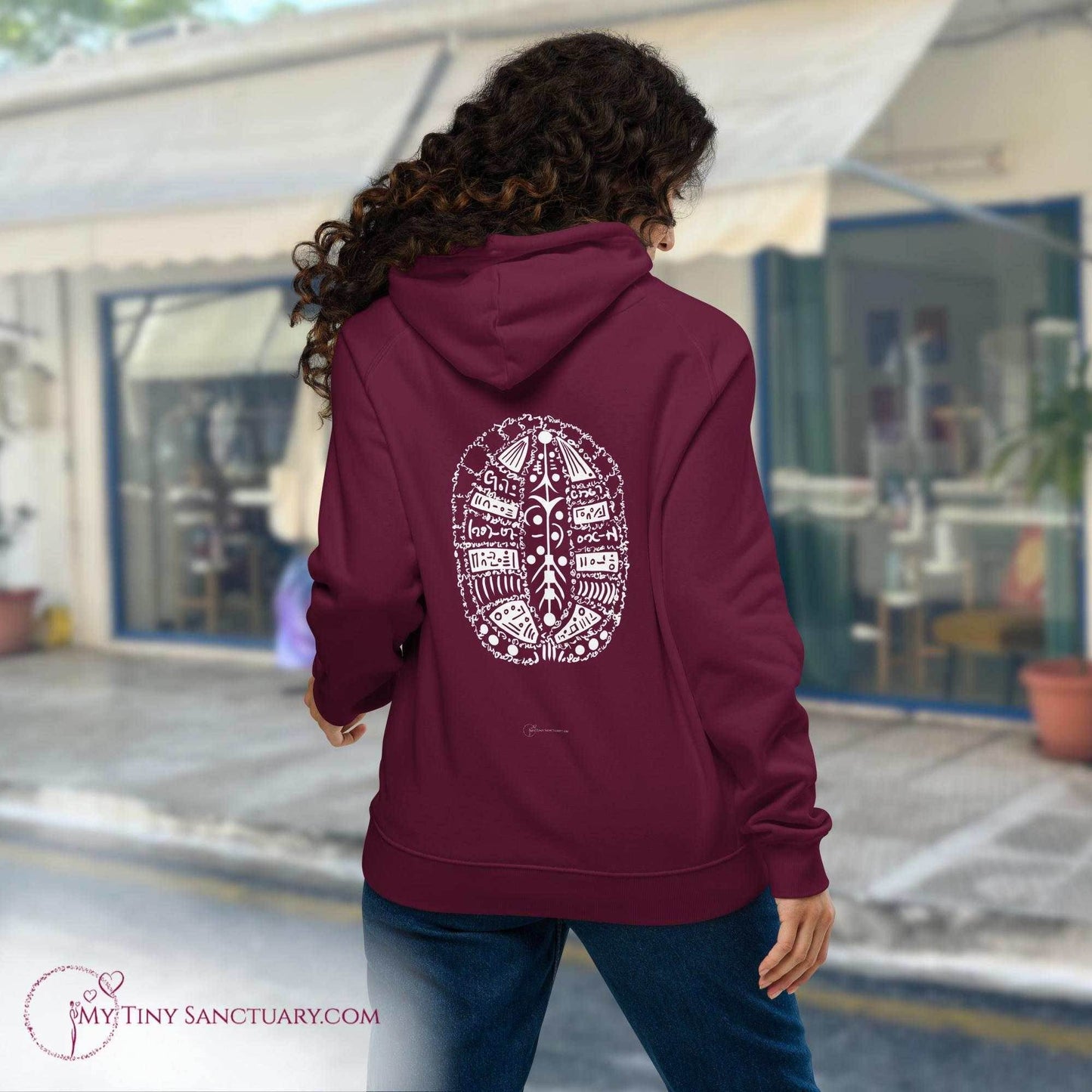 Turtle Animal Spirit Hoodie - Conscious & Sustainable Fashion for Women - My Tiny Sanctuary