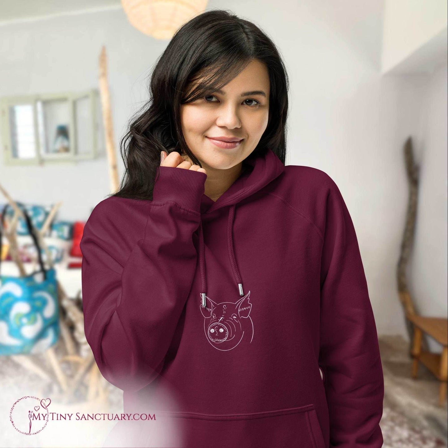Sow Animal Spirit Hoodie - Conscious & Sustainable Fashion for Women - My Tiny Sanctuary
