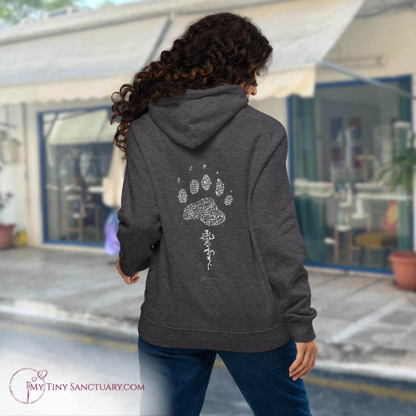 Bear Animal Spirit Hoodie - Conscious & Sustainable Fashion for Women - My Tiny Sanctuary