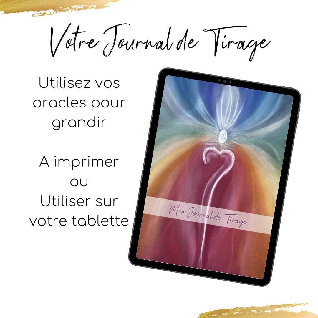 Cards Reading Journal - Digital & Print at Home - My Tiny Sanctuary