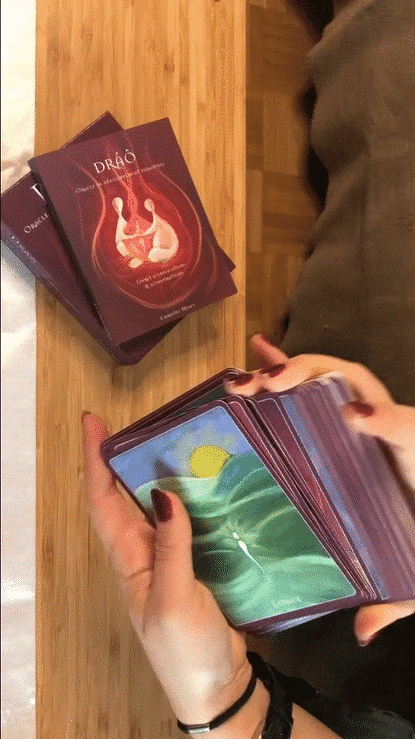 Drao Oracle Deck - Personal Growth Inspirational Cards by Christel Mesey (EN & FR)