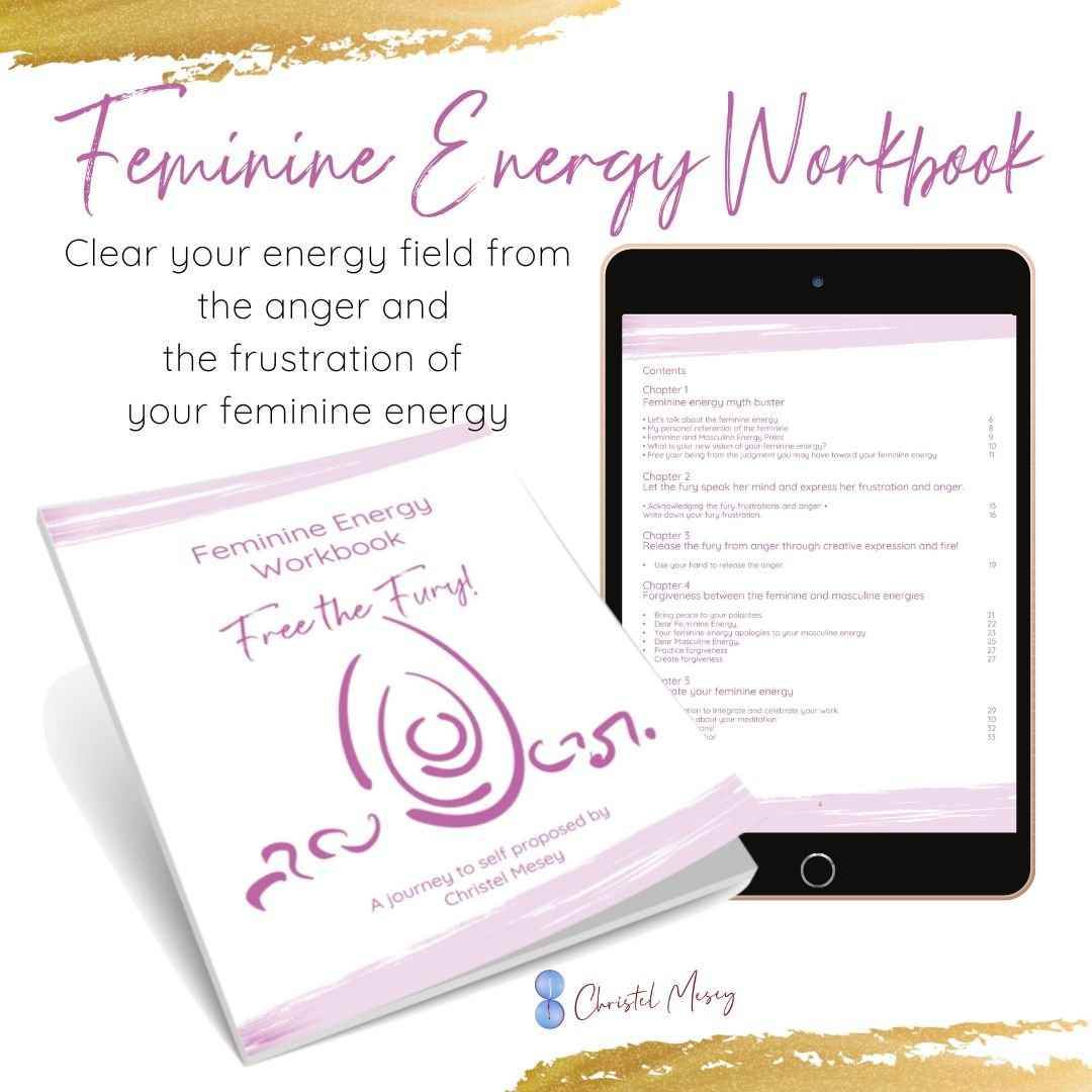 Feminine Energy Workbook & Recorded Meditation - Release the Fury! - My Tiny Sanctuary
