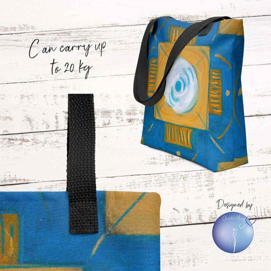 Intuitive Art Tote Bag - CIRCUIT - My Tiny Sanctuary
