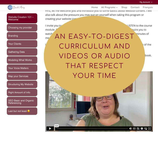 Website Creation 101 - 10 Keys to help you build or update your website - My Tiny Sanctuary