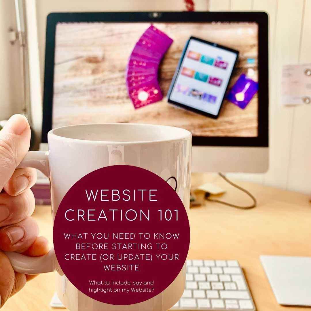 Website Creation 101 - 10 Keys to help you build or update your website - My Tiny Sanctuary