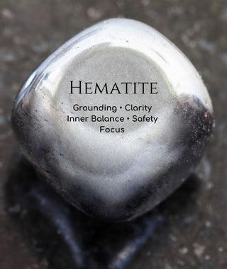 Hematite • Grounding and Clarity Stone • Self-Empowerment Companion