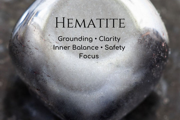 Hematite • Grounding and Clarity Stone • Self-Empowerment Companion
